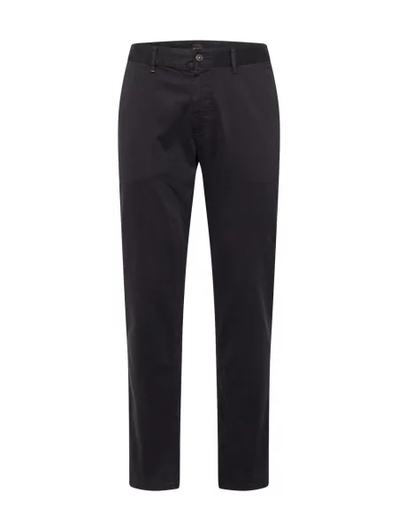 BOSS Pantaloni eleganți negru