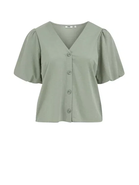 WE Fashion Tricou deschis verde