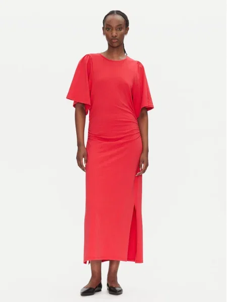Bruuns Bazaar Rochie de zi Nathala roșu