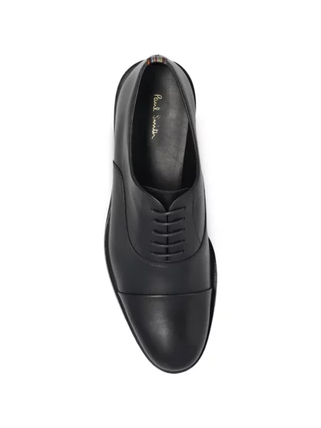 Șapcă Paul Smith din piele negru