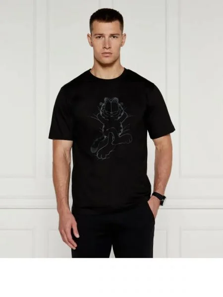 Iceberg Tricou ICEBERG X GARFIELD negru