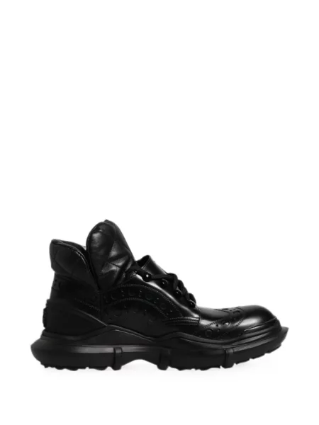 Matlasat brogues Dolce & Gabbana cu platformă negru