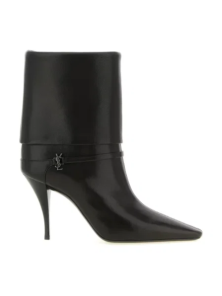 Buty do kostki Saint Laurent brązowe