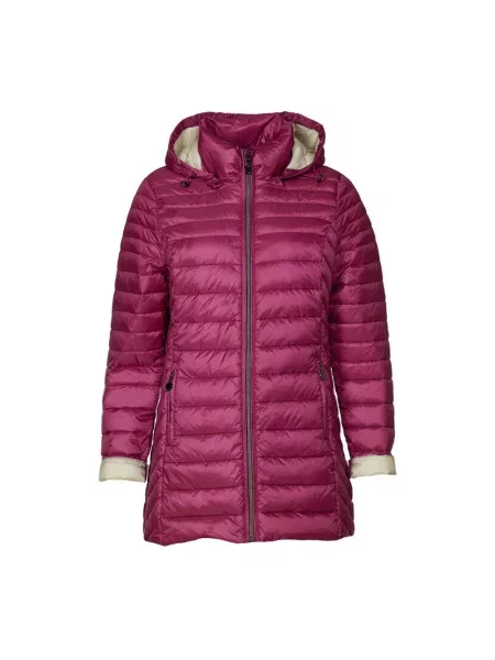 Pikowana kurtka puchowa Danwear różowa