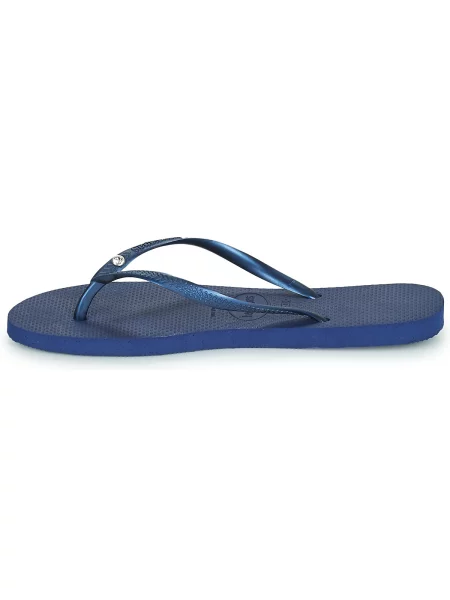 Pantofi Havaianas de cristal albastru