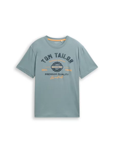 T-Shirt Tom Tailor γκρι