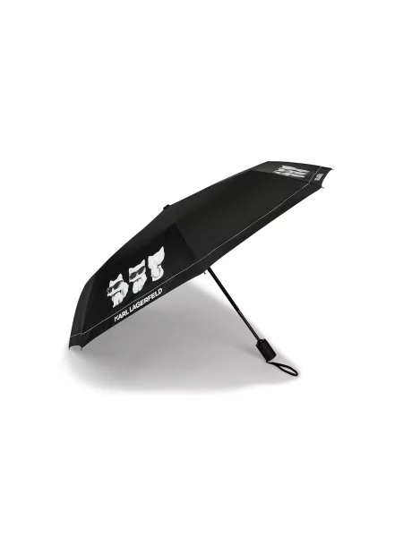 Karl Lagerfeld umbrelă automată IKON negru