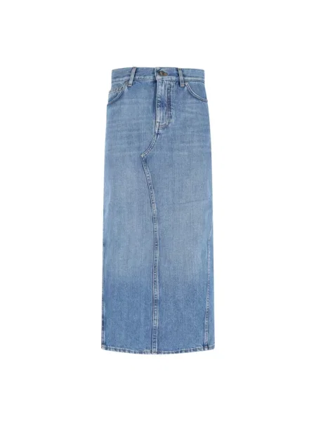 Mała mały spódnica jeansowa Givenchy niebieska