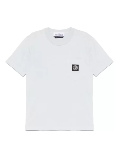 Koszulka dziecięca Stone Island niebieska