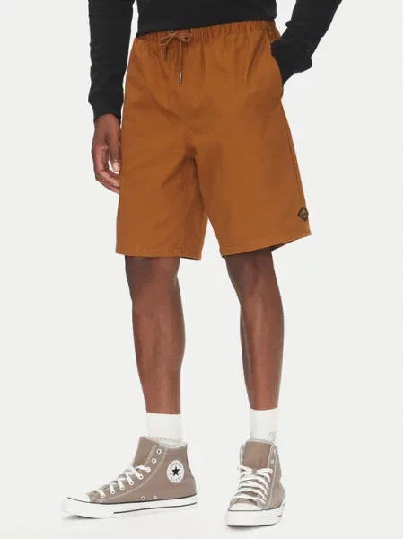 Billabong Medžiaginiai šortai Larry Twill ruda