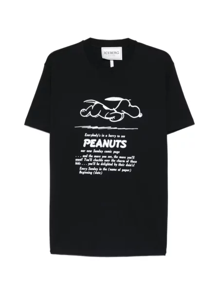 Tricou Iceberg cu imagine negru