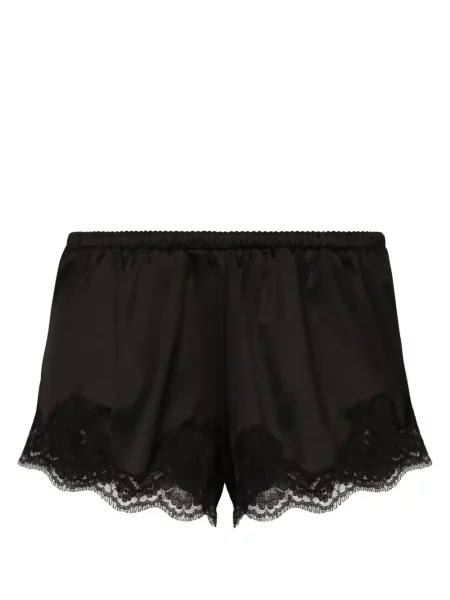 Chiloți Dolce & Gabbana din satin negru
