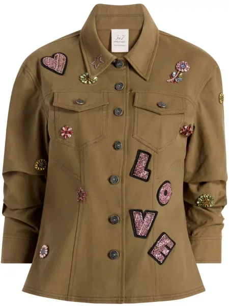 Geacă Cinq A Sept verde