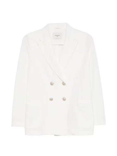 Sacou Circolo 1901 cu două rânduri de nasturi alb