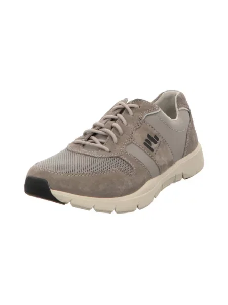 Sneakersy Camel Active w jednolitym kolorze szare