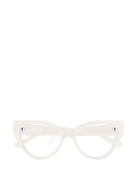 Ochelari de soare ochi de pisică Balenciaga Eyewear alb