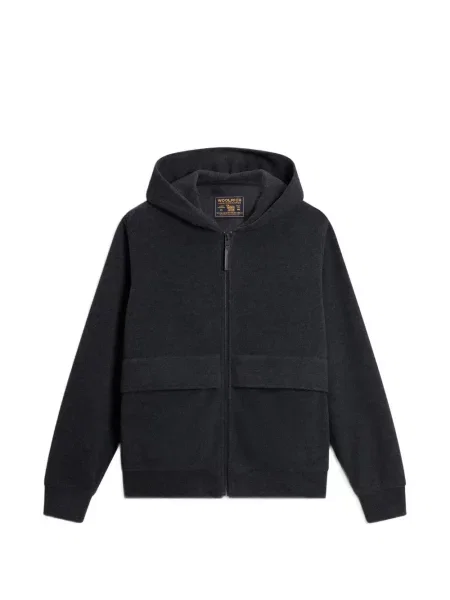 Hanorac cu glugă Woolrich gri