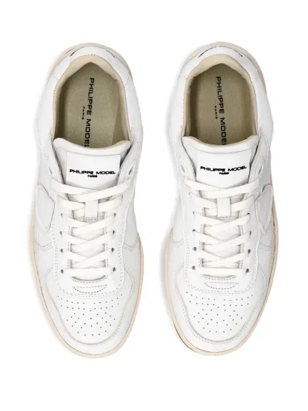 Sneakerși Philippe Model Paris din piele alb