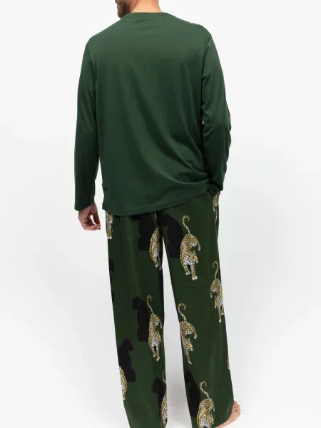 Пижама Cyberjammies из модала зеленая