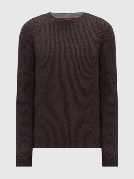 Светр з кашеміру Brunello Cucinelli коричневий