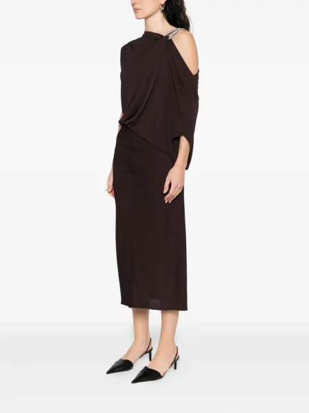 Rochie Tom Ford de costum maro