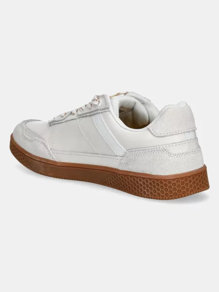 Semišové sneakers boty Caterpillar Pause retro béžová