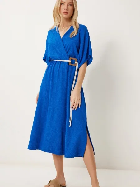 Happiness İstanbul Haljina plava