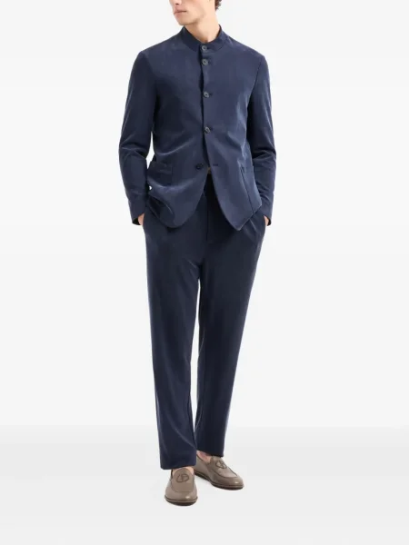 Pantaloni Giorgio Armani albastru