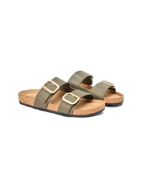 TOMMY HILFIGER Saboți kaki maro
