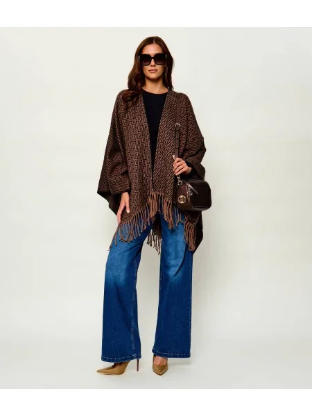 Liu Jo Poncho | Relaxed fit maro