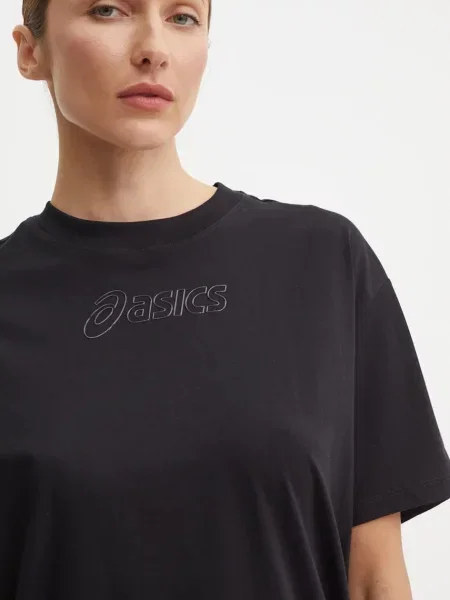 Asics t-shirt czarny