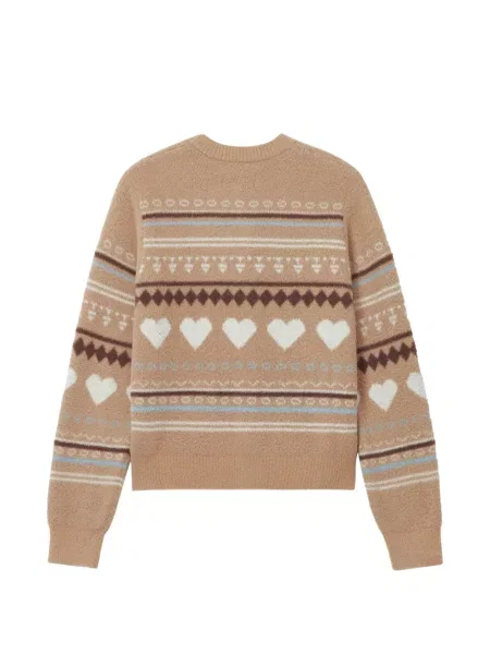 Cardigan Chocoolate cu motiv cu inimi