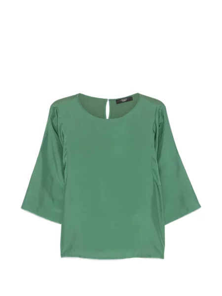 Selyem felső Weekend Max Mara zöld