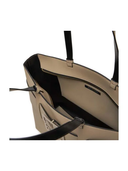 Geantă shopper Eax bej