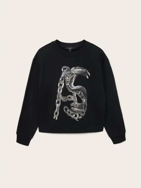 Свитшот All Saints черный