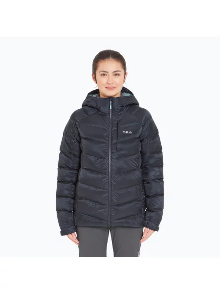 Geacă cu puf pentru femei Rab Glaceon Pro beluga