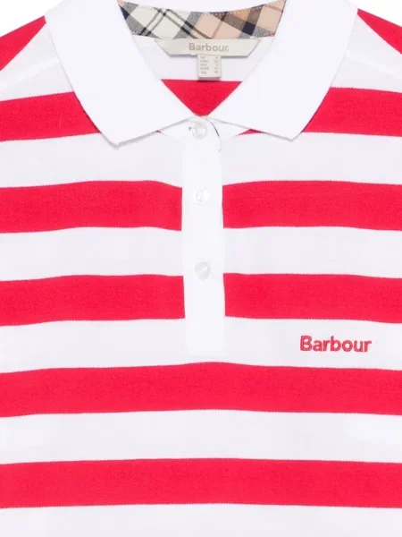 Top Barbour cu dungi alb