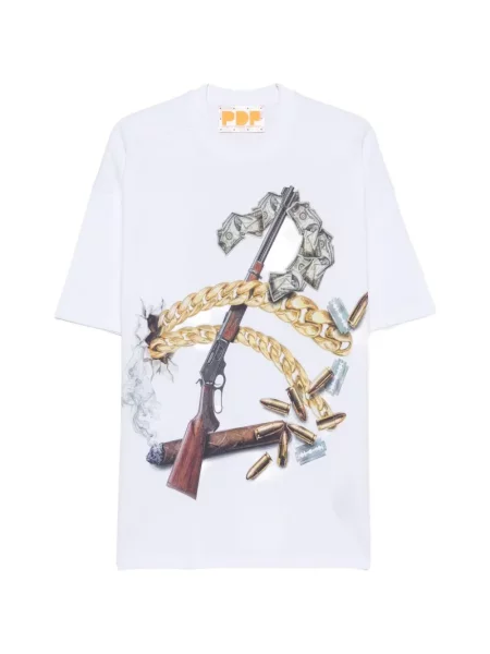 Tricou Pdf cu imagine alb