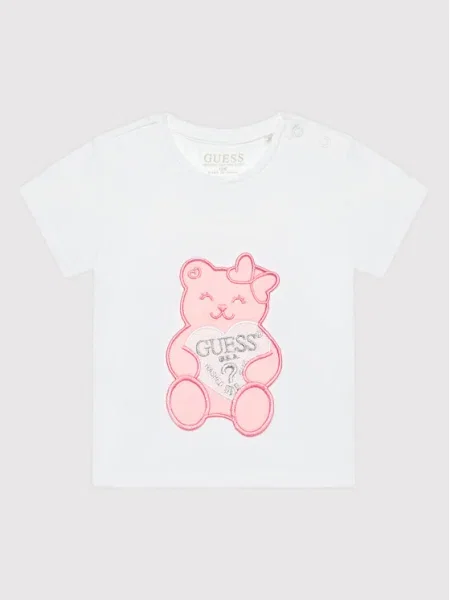 Guess Tricou alb