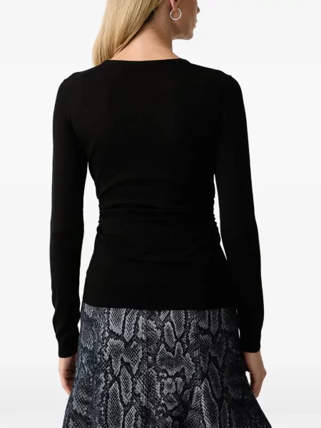 Pulover Trussardi cu volane negru