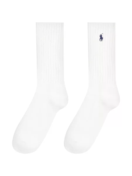 Skarpety długie Polo Ralph Lauren białe