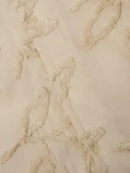 Květinový květinové tričko Universal Works s výšivkou