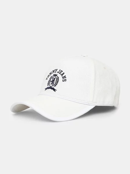 Tommy Jeans baseballová čepice bílá