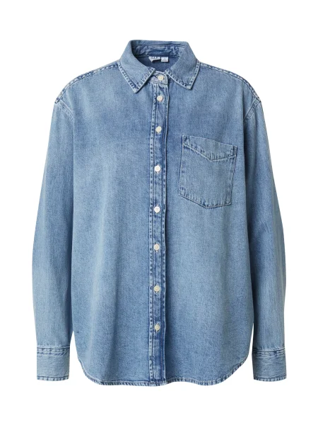 GAP Bluză LUCIA denim albastru