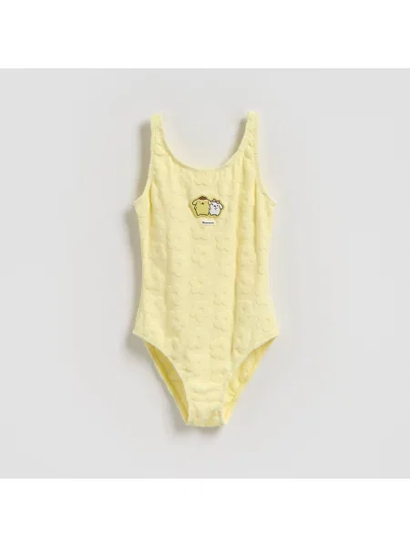 Reserved Plavky Pompompurin světle žlutá