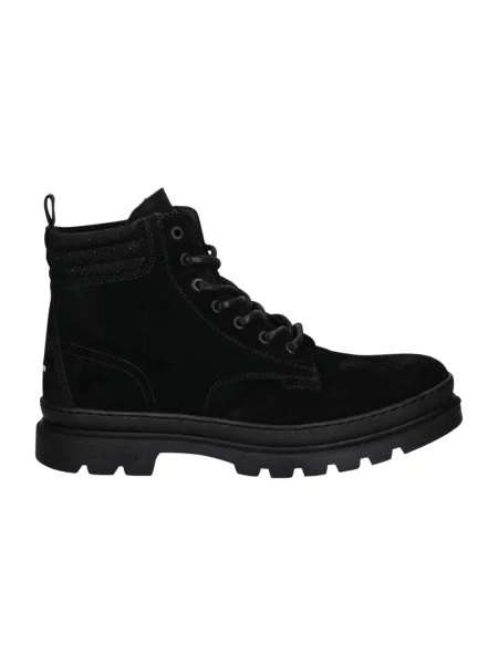 Filling Pieces buty wysokie Josh Suede czarny