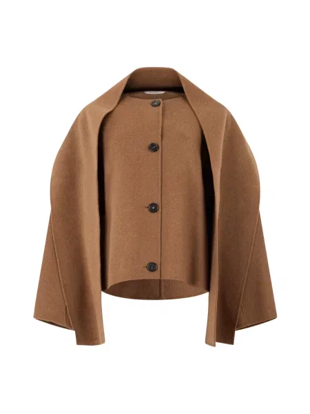 Sweter Max Mara Studio wełniany brązowy