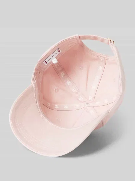 Tommy Hilfiger Czapka z daszkiem Th Elevated Chic Cap różowy