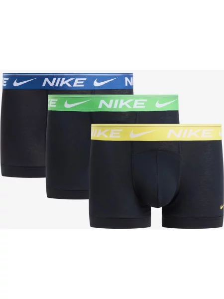 Bokserki Nike Trunk Sport Logo żółte zielone S czarne