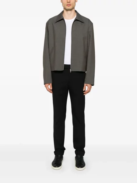 Tricou Zegna cu decolteu rotund alb